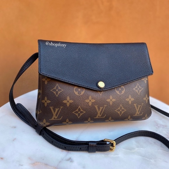 Louis Vuitton Handbags - Louis Vuitton Monogram Twice Monogram Noir Crossbody